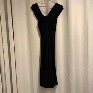 ASOS maternity black dress
